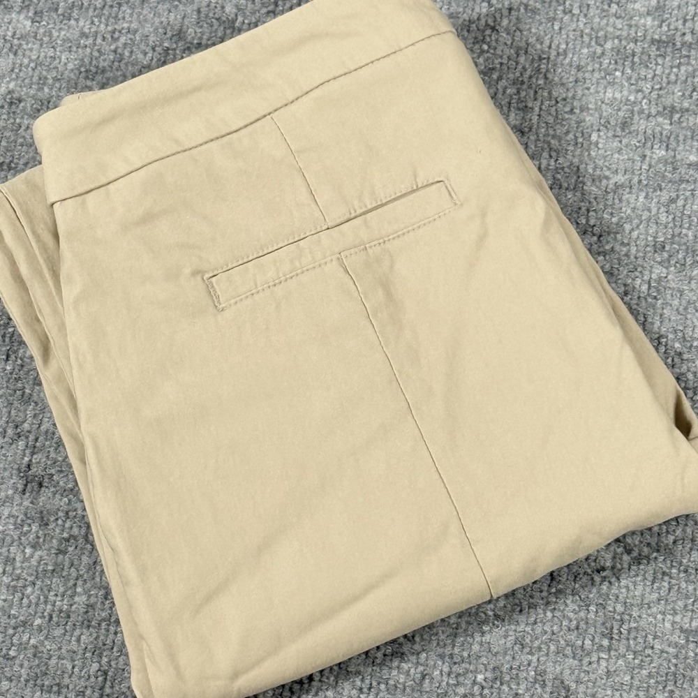 Tribal Pants Womens 6 Beige Straight‎ Leg Stretch Lightweight Work Career Nylon